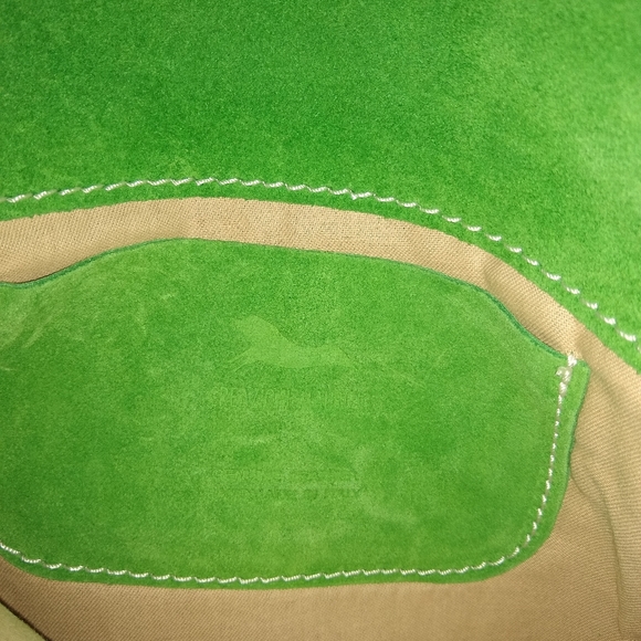 Creazioni Maurizio green leather purse. - Picture 6 of 7